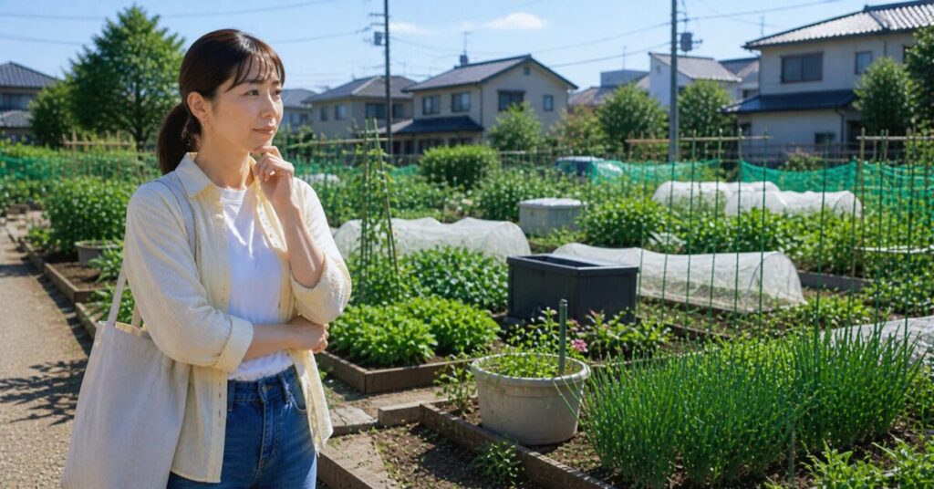 越谷で選べるレンタル農園の種類と違い