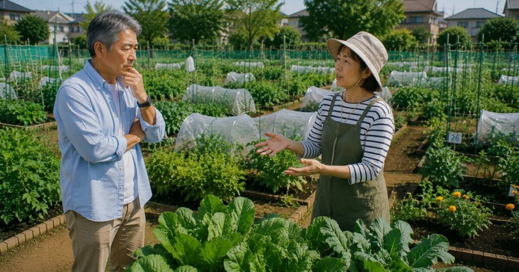 かなたけの里公園の貸し農園に向く人・向かない人