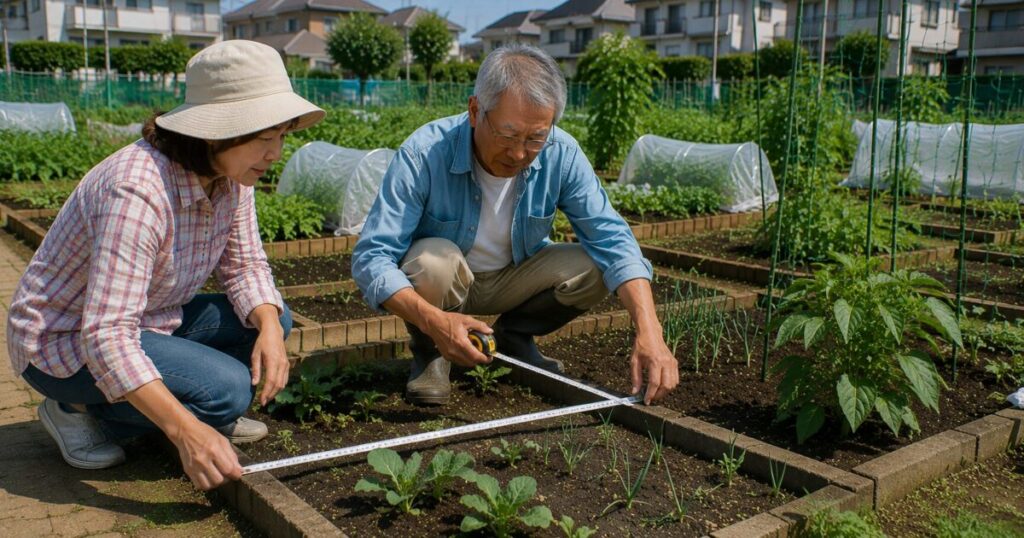 グリーン大阪農協の貸し農園料金と区画面積の目安