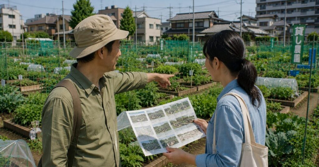シェア畑も比較すると大阪東側で選びやすくなる